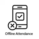 Offline attendance icon